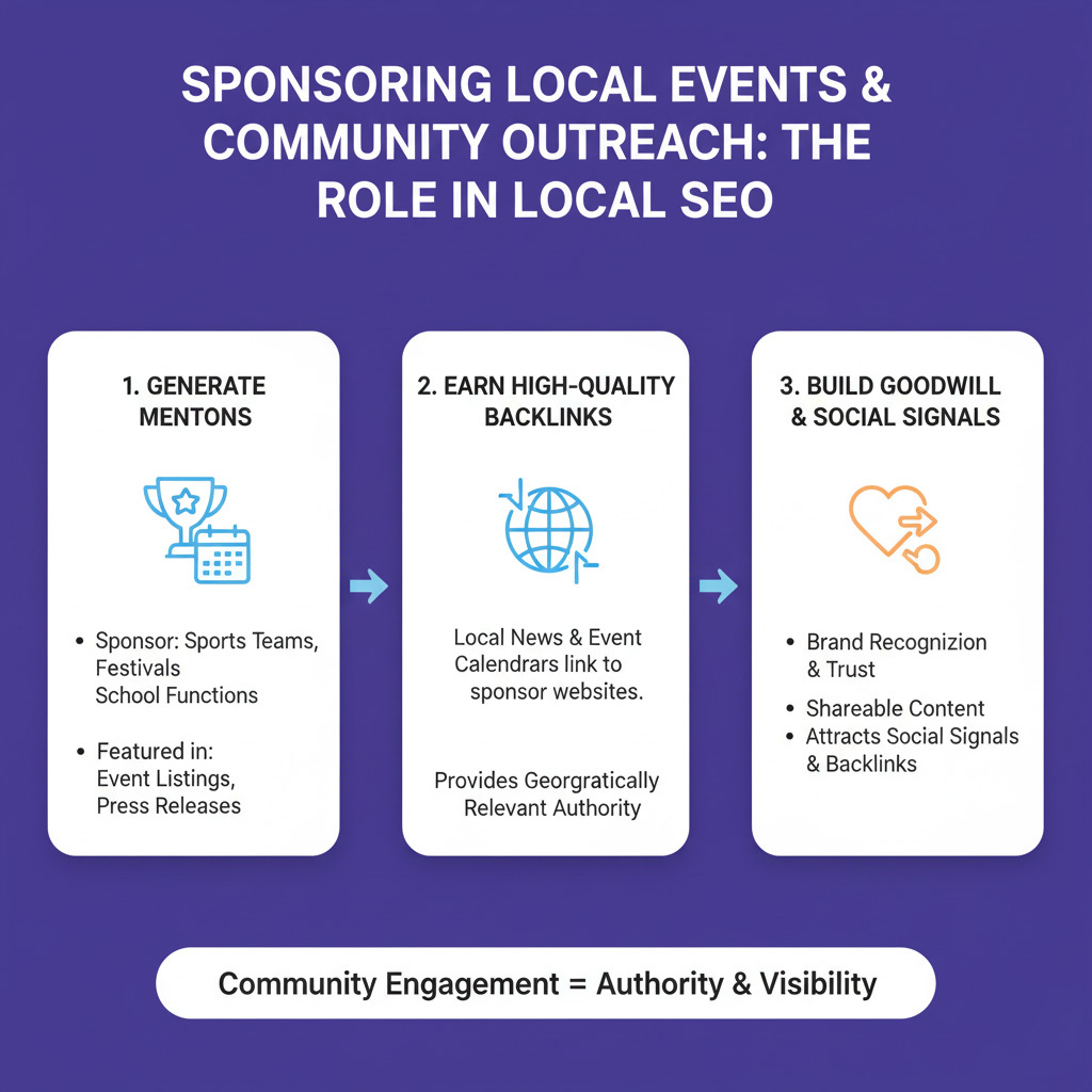 sponsoring local event
